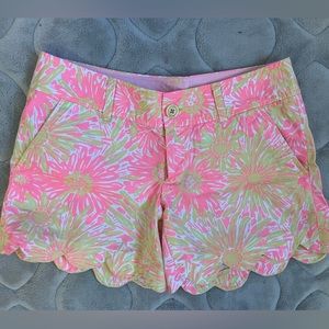 Lilly Pulitzer Size 0 Buttercup shorts